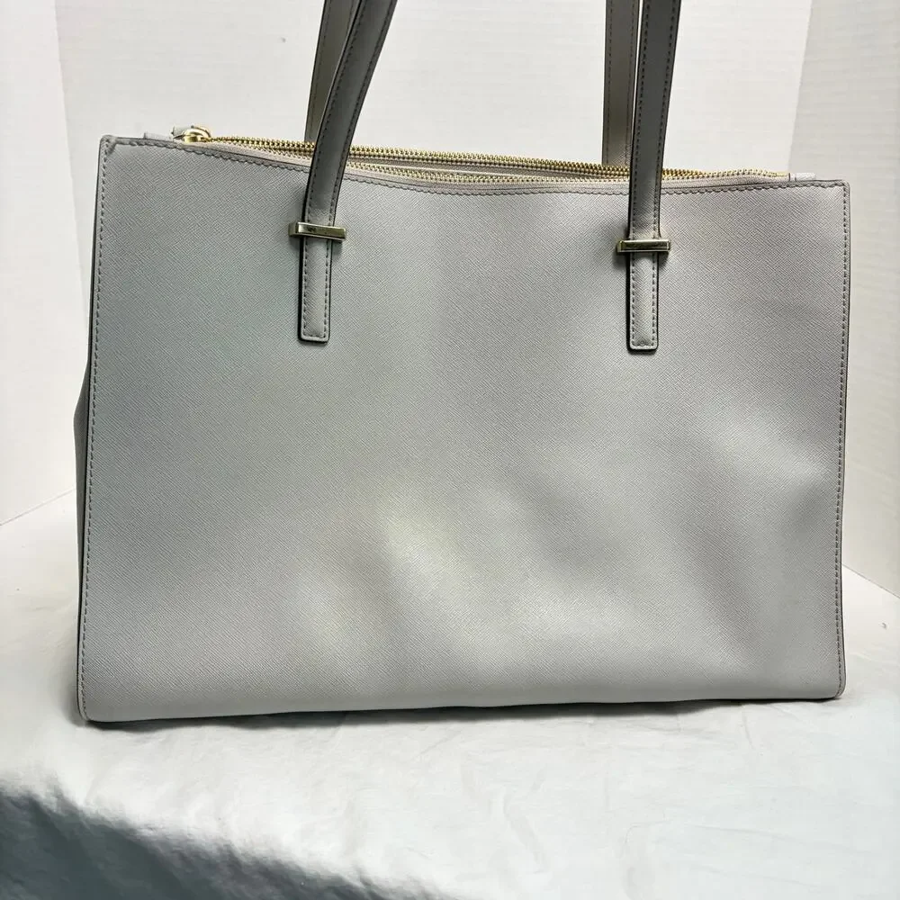Kate Spade Cedar Street medium Jensen gray tote bag. Mild wear. Handbag, purse